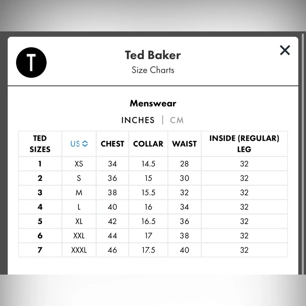 Ted Baker grey and white textured Polo Long Sleeve Shirt size XL - Picture 9 of 9